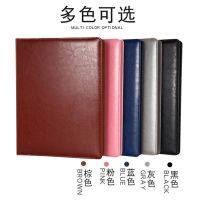 a4文件夹多功能资料册活页皮质销售经理夹谈单本商务文件夹板