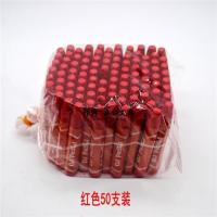 水产菜市场泡沫箱蜡笔黑红彩单色油画棒小孩画画蜡笔环保