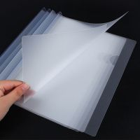 10个装拉杆夹透明磨砂抽杆夹a4加厚35试卷资料文件夹学生办公