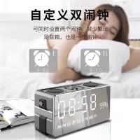 ai智能s18无线蓝牙音箱闹钟收音手机迷你音响2.1低音炮