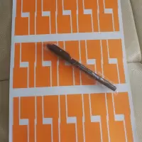 网络线缆标签贴打印纸机房布线a4数据线电源线防水p型刀型可手写