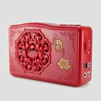 新款普庵家用唱戏机国学故事机高清音质播放器插电小音箱播音机