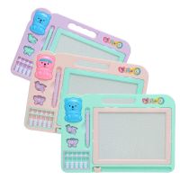 宝宝彩色磁性画板儿童大号画画板涂鸦板磁力写字板画板早教玩具