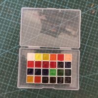 水彩颜料分装歌文24色全色45色固体水彩分装