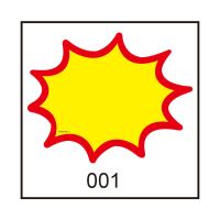 pop爆炸贴价格标签贴商品广告纸价格标签纸市标签纸 标签