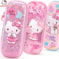 凯蒂猫小学生文具盒可爱卡通儿童大容量铅笔袋1-3女孩简约一年级5