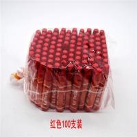 水产菜市场泡沫箱蜡笔黑红彩单色油画棒小孩画画蜡笔环保