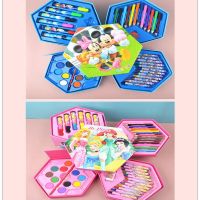 学生水彩笔幼儿园生日礼品画画套装礼盒儿童卡通绘画培训班礼品