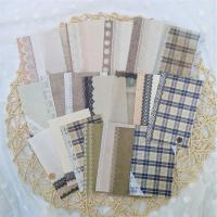 盐系便签 蕾丝编制手作坊系列 复古简约多功能手帐留言素材纸