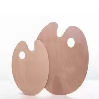 亚克力透明调色板美术生油画调色盘绘画工具粉底调色盘彩妆
