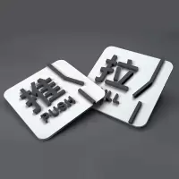 推拉门贴玻璃贴指示商店门贴亚克力立体创意标标示