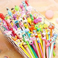 中性笔黑色套装0.5mm水笔创意可爱卡通少女心笔韩版简约个性