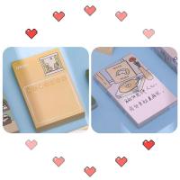 韩系ins风便签纸本fommy萌可爱小女孩卡通森林旅行计划备忘留言本