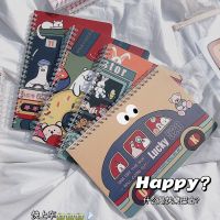 加厚本子ins笔记本韩版学生可爱少女心a5日记本线圈记事本