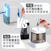 电动转笔刀全自动削笔刀儿童小学生铅笔刀彩铅刨笔机耐用