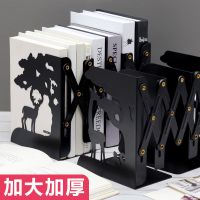 可伸缩书架简易桌上创意ins书立架学生放书学习书夹子夹书器