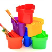 画画颜料盘颜料罐调色板调色盒绘画工具美术幼儿园美劳教具