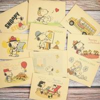 创意生日牛皮信封信纸套装 ins少女清新文艺可爱卡通狗狗信笺