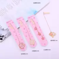 金属书签宇航员系列全套创意可爱书夹学生手账挂件毕业小礼物