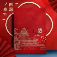 a5笔记本子复古风商务记事本b5厚日记本可印logo礼盒套装