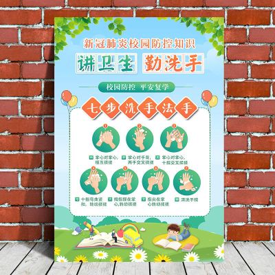 测体温请出示码登记标识医院门诊所科室防疫海报温馨提示语