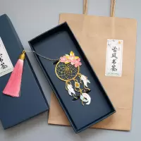 银杏宝剑金属书签古典中国风学生用创意文艺精美苏古风书签