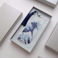 创意金属书签古典中国风千里江山神奈川梵高油画浮雕老师学生礼物
