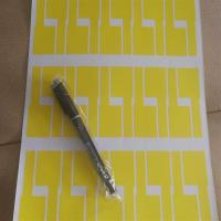 网络线缆标签贴打印纸机房布线a4数据线电源线防水p型刀型可手写