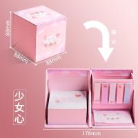 创意便利贴便条纸留言纸便签盒随录纸随手记录纸少女心风格告示贴