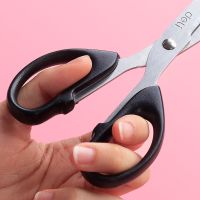 学生手工剪纸办公室不锈钢无尖大号中号小号剪刀家用裁缝剪子