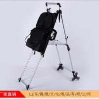 多功能铝合金写生车拉杆美术一体式画架推车户外折叠画包画袋画箱