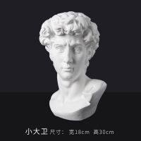 cm大卫石膏像小石膏头像画室常用居家装饰品艺术摆件