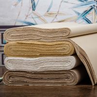 加厚仿古毛边纸书法专用作品纸无格半生半熟初学者练字毛笔字练习