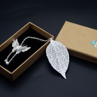 仙气古风宫铃金属书签古典羽毛树叶送同学送闺蜜创意礼品生日礼物