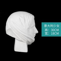 挂墙石膏像人物挂面半面切面雕像装饰摆件挂件雕塑美术素描模型