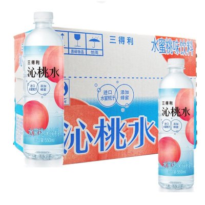 三得利沁桃水550ml*15