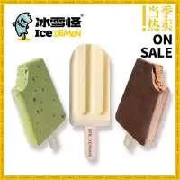 冰雪怪浓情可可味雪糕70g