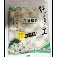 亿品味 纯手工芹菜猪肉水饺500g