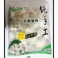 亿品味 纯手工三鲜水饺500g