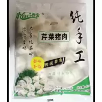 亿品味 纯手工荠菜猪肉水饺500g