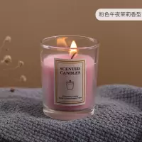 香薰蜡烛少女专注家用卧室熏香无烟香氛表白少女生日烛光晚餐|浅粉色英国花园