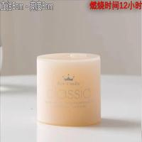 玻璃烛台蜡烛杯浪漫情人节烛光晚餐酒店婚庆家居欧式摆件西餐蜡烛|白色香草 (无香味)5*5cm防风烛台+蜡烛