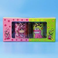 蜡笔小新动感人可爱生日礼物卡通陶瓷杯水杯学生杯子马克杯|恐龙饼干套装(送盖送勺)送彩盒