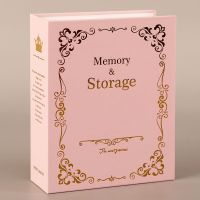 相册本3寸4寸5寸6寸7寸家庭情侣学生儿童影集纪念册|烫金相册粉色 标准6寸100张