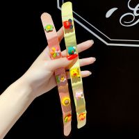 韩版儿童发帖发饰魔法贴小女孩碎发粘成人刘海贴宝宝魔术贴头饰品|[2条]229动物花朵碎发贴带