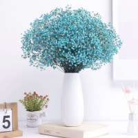 云南满天星干花花束大束真花勿忘我客厅卧室家居装饰|蓝色满天星[推荐]+薰衣草香包 满天星买一束送一束[共两束]很划算