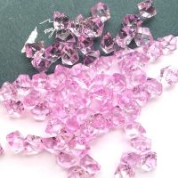仿真冰块亚克力水晶钻石冰粒碎冰块 奶油胶滴胶材料包手工diy配件|8浅紫色 20个