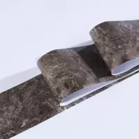 踢脚线装饰贴纸墙贴窗台地脚线翻新防水自粘客厅地板边框瓷砖腰线|(光面)/咖啡网 10厘米宽*5米长