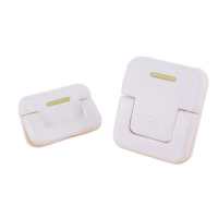 儿童防触电漏电插座保护盖宝宝婴幼儿排插头罩防水安全塞|条纹款 5只移门锁[颜色随机]