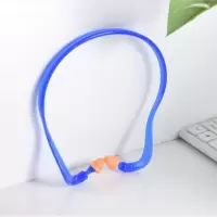 1对/5对硅胶圣诞树型无线防噪音耳塞套装游泳装用品成人防水耳塞|6#挂脖式耳塞一个